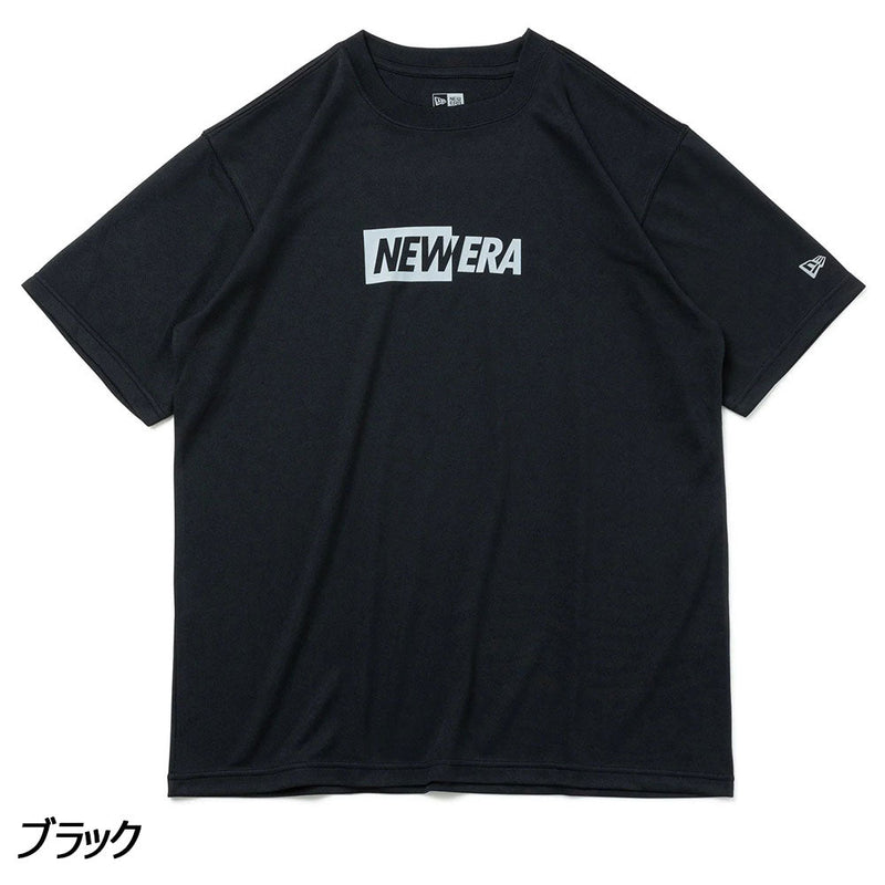 ニューエラ パフォーマンス 半袖テックTシャツ スプリットロゴ Tシャツ 半袖 ユニセックス 吸汗 速乾 UVカット