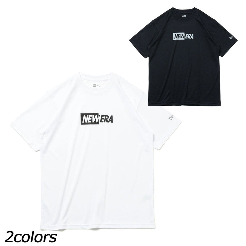 ニューエラ パフォーマンス 半袖テックTシャツ スプリットロゴ Tシャツ 半袖 ユニセックス 吸汗 速乾 UVカット