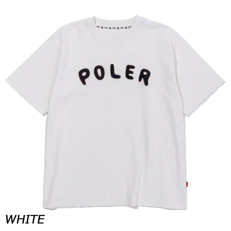 ポーラー PRM WASH POLeR CHENILLE EMB TEE Tシャツ 半袖 メンズ