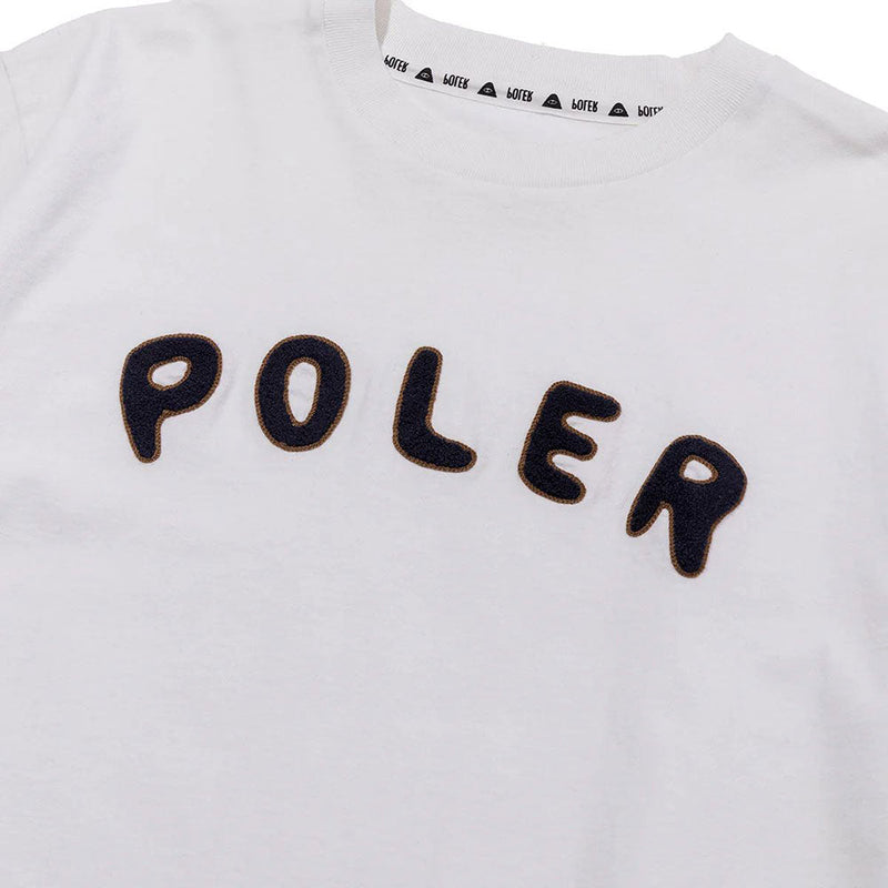 ポーラー PRM WASH POLeR CHENILLE EMB TEE Tシャツ 半袖 メンズ