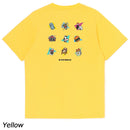 チャムス かせきさいだぁ アラカルトT CH01-2555 Tシャツ 半袖 かせきさいだぁ コラボ ユニセックス