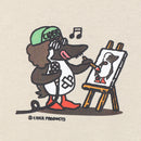 チャムス かせきさいだぁ アラカルトT CH01-2555 Tシャツ 半袖 かせきさいだぁ コラボ ユニセックス