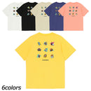 チャムス かせきさいだぁ アラカルトT CH01-2555 Tシャツ 半袖 かせきさいだぁ コラボ ユニセックス