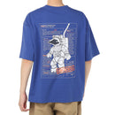 チャムス スペースブービースペーススーツT CH01-2546 Tシャツ 半袖 オーバーシルエット メンズ 親子お揃い