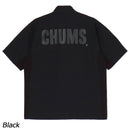 チャムス エアトレイルストレッチチャムスハーフジップトップ CH01-2502 シャツ 半袖 ジップアップ 撥水 ストレッチ メンズ