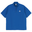 チャムス エアトレイルストレッチチャムスハーフジップトップ CH01-2502 シャツ 半袖 ジップアップ 撥水 ストレッチ メンズ