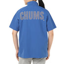 チャムス エアトレイルストレッチチャムスハーフジップトップ CH01-2502 シャツ 半袖 ジップアップ 撥水 ストレッチ メンズ