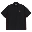 チャムス エアトレイルストレッチチャムスハーフジップトップ CH01-2502 シャツ 半袖 ジップアップ 撥水 ストレッチ メンズ