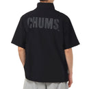 チャムス エアトレイルストレッチチャムスハーフジップトップ CH01-2502 シャツ 半袖 ジップアップ 撥水 ストレッチ メンズ