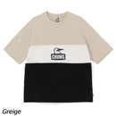 チャムス カーンズブービーフェイスTシャツ CH01-2504 Tシャツ 半袖 ユニセックス 親子お揃い