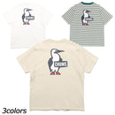 チャムス ブービーロゴTシャツ CH01-2279 Tシャツ 半袖 ユニセックス 親子お揃い