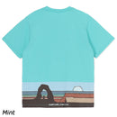 チャムス ユタランドスケープTシャツ CH01-2520 Tシャツ 半袖 ユニセックス