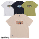 チャムス アンチバグチャムスグラフィティTシャツ CH01-2507 Tシャツ 半袖 ユニセックス 虫よけ加工 親子お揃い