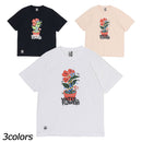 チャムス アンチバグウォーターインザフラワーズTシャツ CH01-2509 Tシャツ 半袖 ユニセックス 虫よけ加工