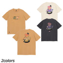 チャムス チャムスレコード＆ドーナツTシャツ CH01-2530 Tシャツ 半袖 ユニセックス 親子お揃い