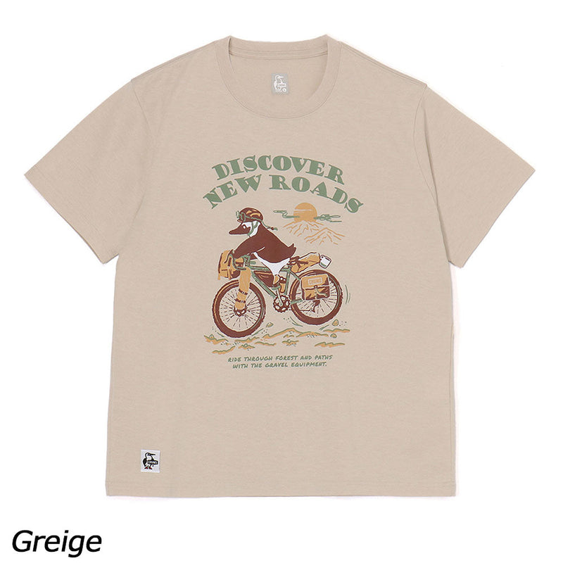 チャムス グラベルアドベンチャードライTシャツ CH01-2537 Tシャツ 半袖 速乾 遮熱 UVカット メンズ