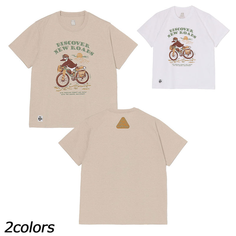 チャムス グラベルアドベンチャードライTシャツ CH01-2537 Tシャツ 半袖 速乾 遮熱 UVカット メンズ
