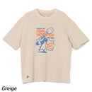 チャムス チャムスベースボールクラブTシャツ CH11-2782 Tシャツ 半袖 吸汗 速乾 接触冷感 オーバーサイズ ユニセックス 親子お揃い