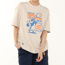 チャムス チャムスベースボールクラブTシャツ CH11-2782 Tシャツ 半袖 吸汗 速乾 接触冷感 オーバーサイズ ユニセックス 親子お揃い