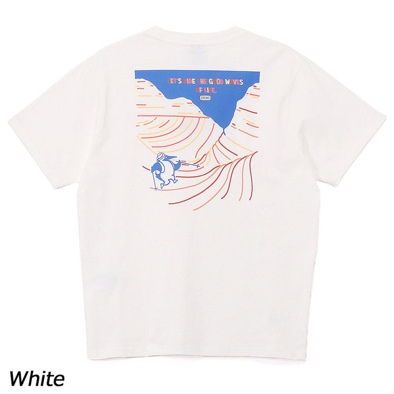 チャムス グッドウェーブTシャツ CH01-2787 Tシャツ 半袖 ユニセックス
