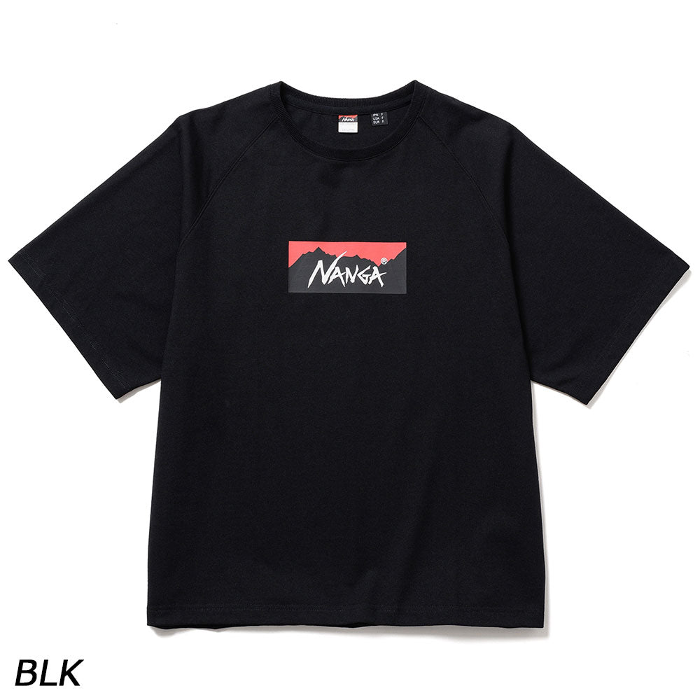 三條　新品NANGA Tシャツ Mサイズ&ノースフェイス ナンガ エコハイブリッドボックスロゴルーズフィットティー