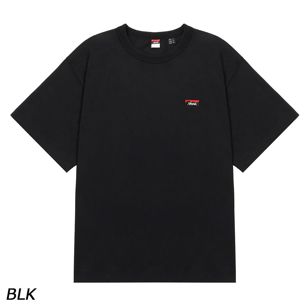 Hima即購入可 NANGA tシャツ ECO HYBRID BOX LOGO EMBROIDERY TEE / エコ