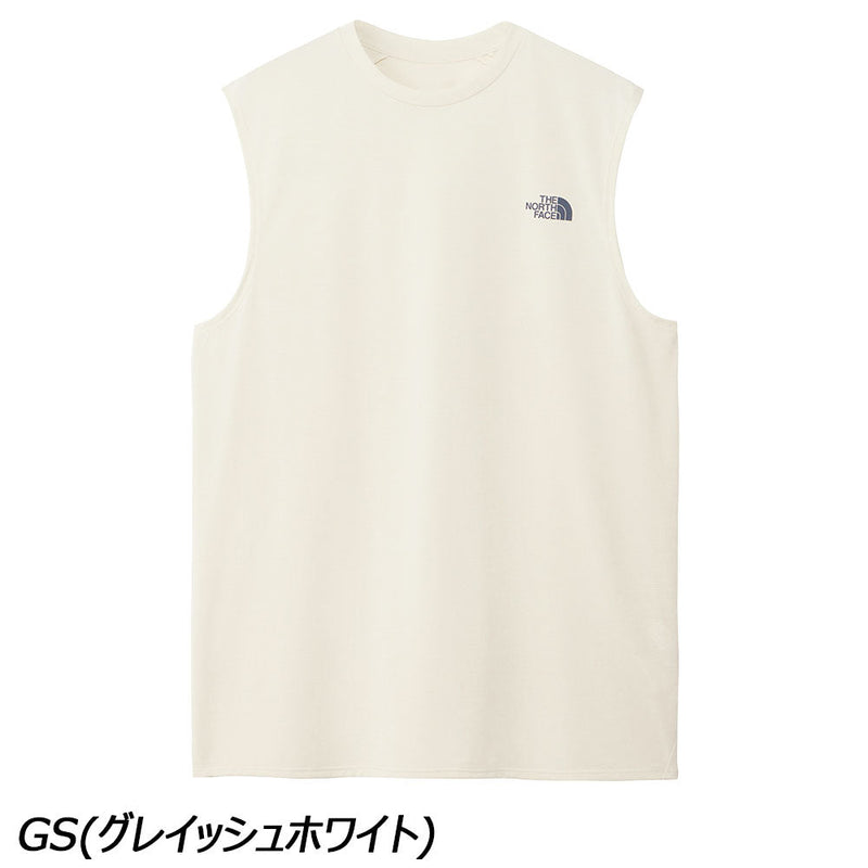 ノースフェイス スリーブレスGTDメランジクルー NT12594 Tシャツ ノースリーブ 袖なし 吸汗 速乾 抗菌 防臭 メンズ ランニング