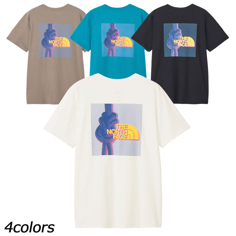 ノースフェイス ショートスリーブ ES エイトノットティー NT32583 Tシャツ 半袖 吸汗 速乾 抗菌 防臭 UVガード メンズ
