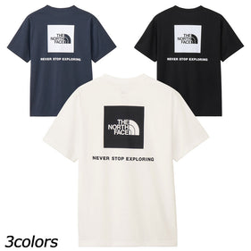 ノースフェイス ショートスリーブバックスクエアロゴティー NT32447 Tシャツ 半袖 速乾 メンズ