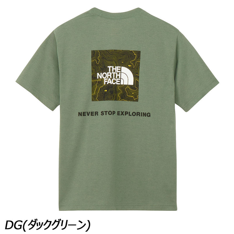 ノースフェイス ショートスリーブバックスクエアトラバースロゴティー NT32543 Tシャツ 半袖 速乾 メンズ