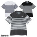 ノースフェイス ショートスリーブパネルボーダーティー NT32406 Tシャツ 半袖 UVガード メンズ