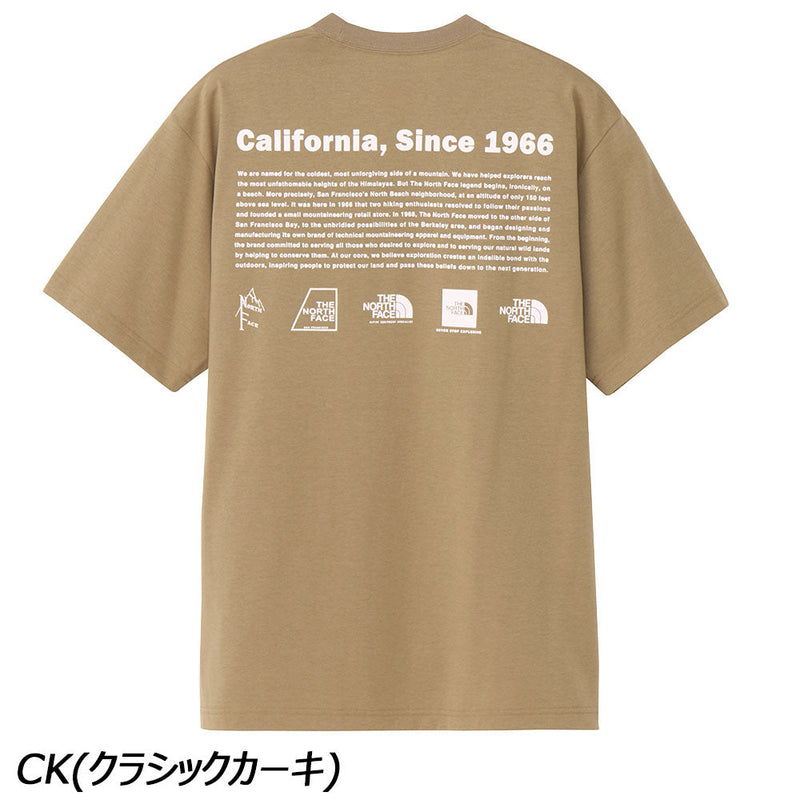 ノースフェイス ショートスリーブヒストリカルロゴティー NT32407 Tシャツ 半袖 メンズ