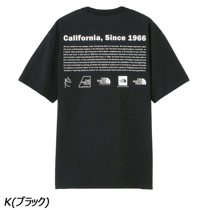 ノースフェイス ショートスリーブヒストリカルロゴティー NT32407 Tシャツ 半袖 メンズ