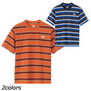 ノースフェイス ショートスリーブマルチボーダーティー NT32455 Tシャツ 半袖 UVプロテクト メンズ