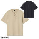 ノースフェイス ショートスリーブハニカムヘンリー NT12538 Tシャツ 半袖 ヘンリーネック メンズ