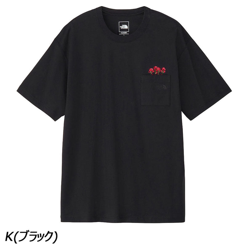 ノースフェイス ショートスリーブフラッシュドライフラワーロゴティー NT82538 Tシャツ 半袖 速乾 ユニセックス