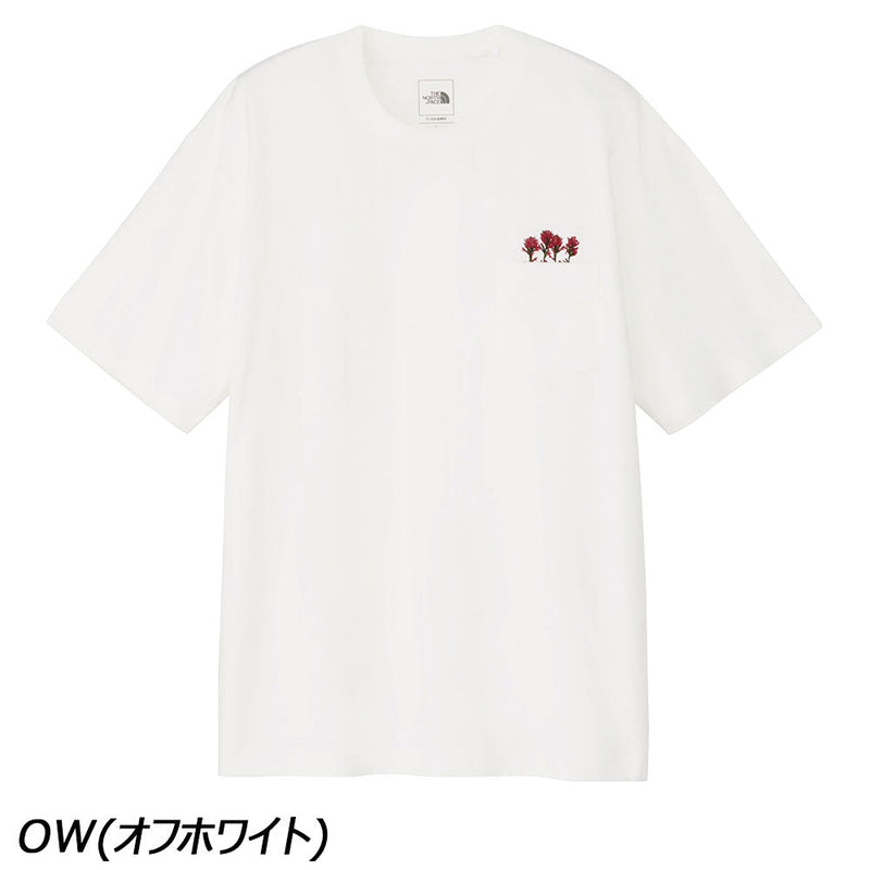 ノースフェイス ショートスリーブフラッシュドライフラワーロゴティー NT82538 Tシャツ 半袖 速乾 ユニセックス