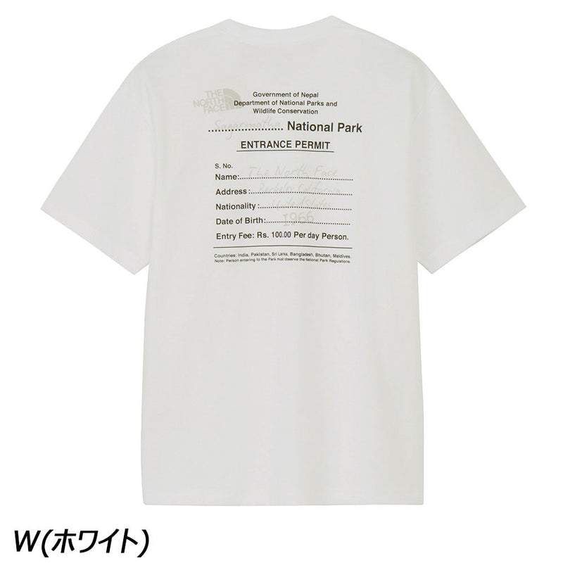 ノースフェイス ショートスリーブエントランスパーミッションティー NT82539 Tシャツ 半袖 速乾 ユニセックス