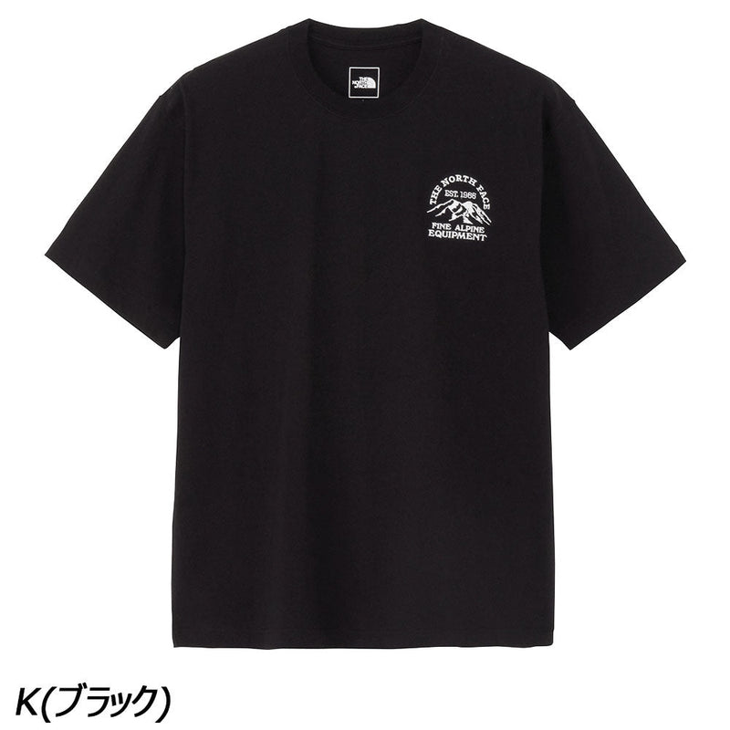 ノースフェイス ショートスリーブファインアルパインマウンテンティー NT82543 Tシャツ 半袖 ユニセックス