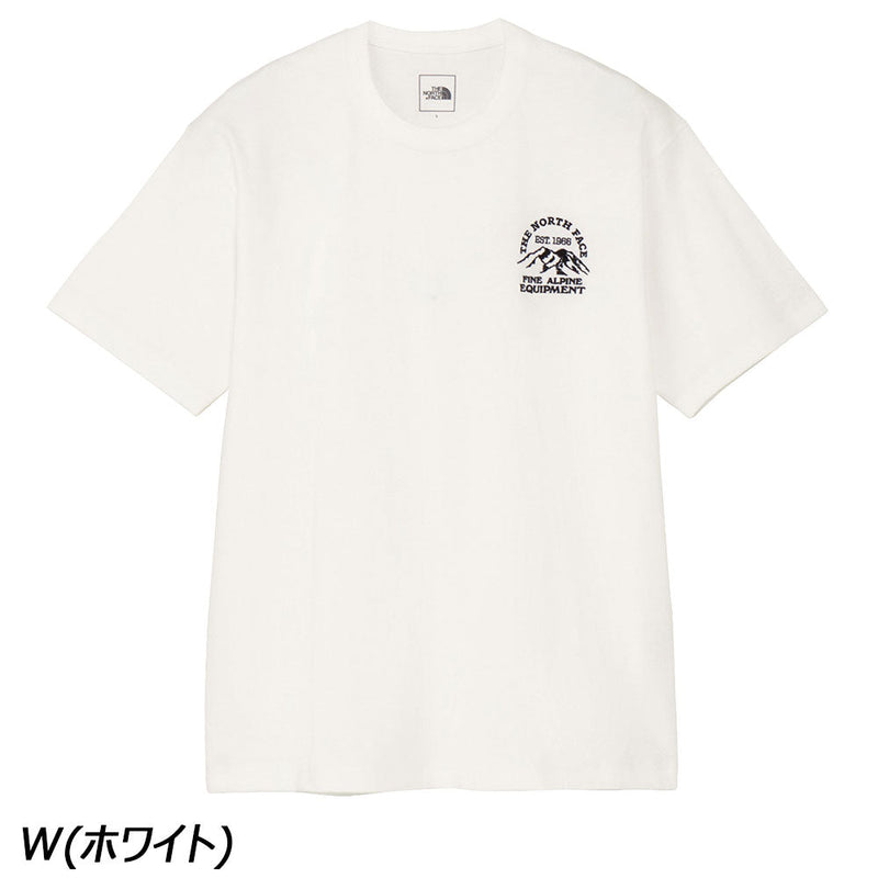 ノースフェイス ショートスリーブファインアルパインマウンテンティー NT82543 Tシャツ 半袖 ユニセックス