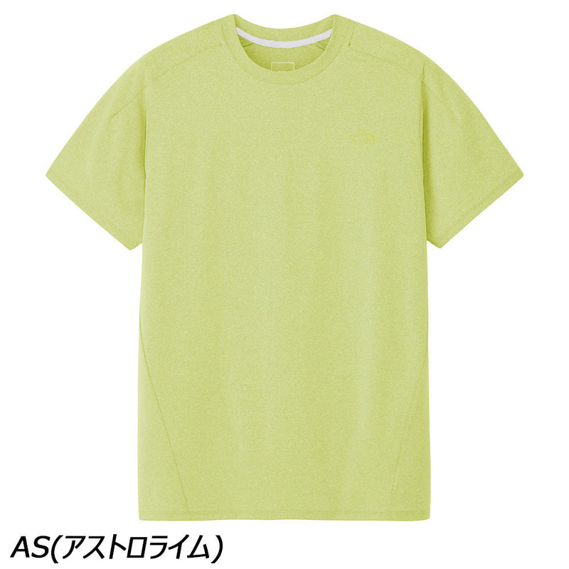 ノースフェイス ショートスリーブフラッシュドライアクションクルー NT82580 Tシャツ 半袖 吸汗 速乾 UVプロテクト 抗菌 防臭 メンズ