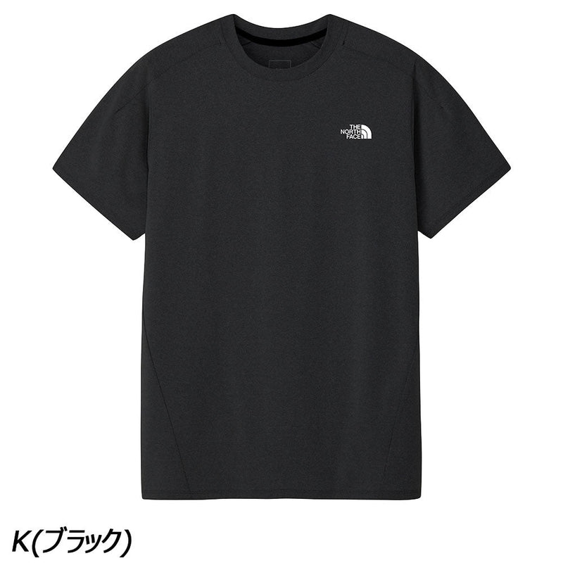 ノースフェイス ショートスリーブフラッシュドライアクションクルー NT82580 Tシャツ 半袖 吸汗 速乾 UVプロテクト 抗菌 防臭 メンズ