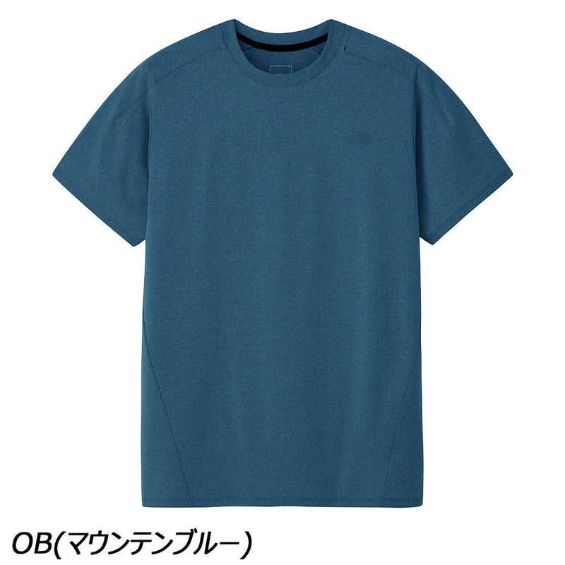 ノースフェイス ショートスリーブフラッシュドライアクションクルー NT82580 Tシャツ 半袖 吸汗 速乾 UVプロテクト 抗菌 防臭 メンズ