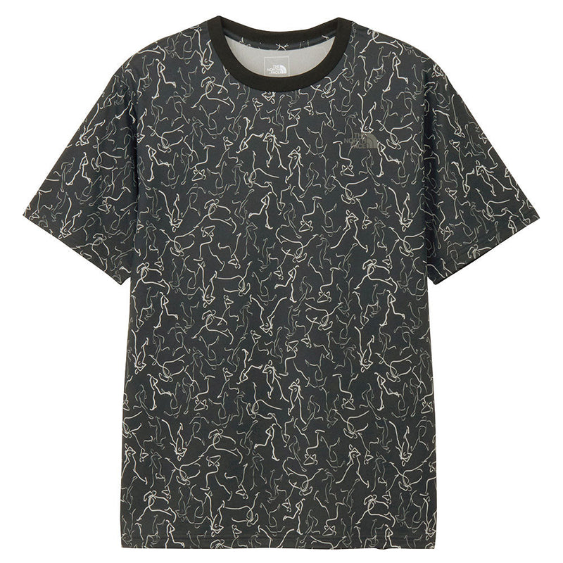 ノースフェイス ショートスリーブラインドランナーティー NT82595 Tシャツ 半袖 吸汗 速乾 UVケア 抗菌 防臭 メンズ