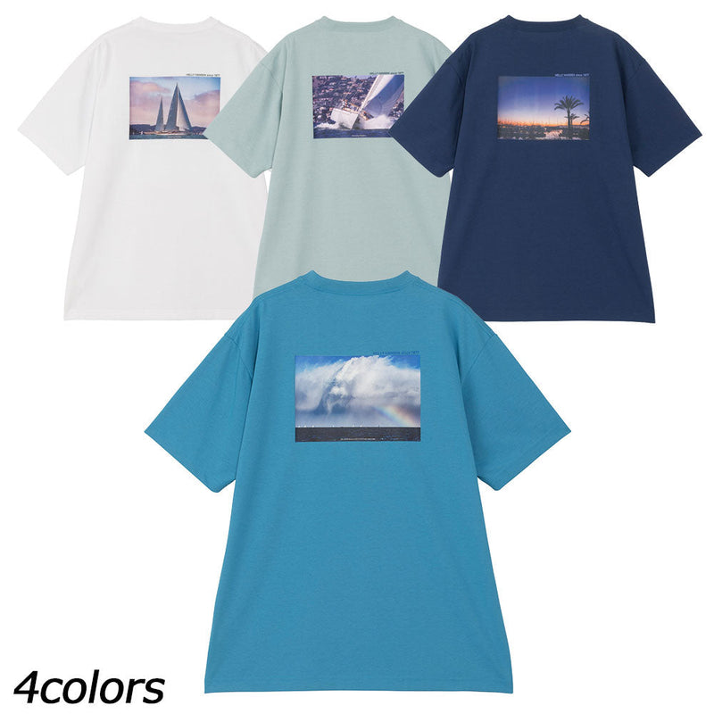 ヘリーハンセン ショートスリーブ オーシャングラフィックティー HH62508 Tシャツ 半袖 吸汗 速乾 UVケア ユニセックス 中嶋一成