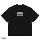 ニューエラ 半袖オーバーサイズドコットンTシャツ クラシックカレッジ 14410079 14410080 14410081 Tシャツ 半袖 メンズ