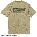 グリップスワニー ボックスロゴドライショートスリーブティー GSMCT0014 Tシャツ 半袖 速乾性 伸縮性 UVカット メンズ