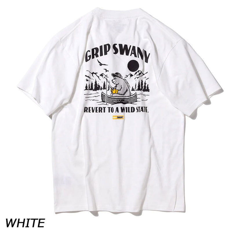 グリップスワニー ベアプリントティー GSMCT0013 Tシャツ 半袖 メンズ