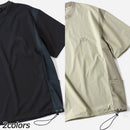 ジムマスター マイクロリップメッシュ 切り替えTee G521727 Tシャツ 半袖 ストレッチ 撥水 皺になりにくい 裾ドローコード ユニセックス