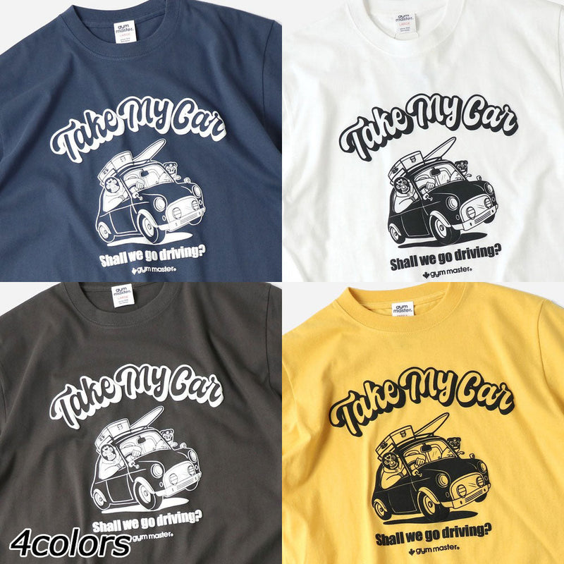 ジムマスター 5.6oz Take My Car Tee G574781 Tシャツ 半袖 ユニセックス